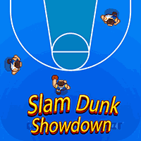 Slam Dunk Showdown Game Logo